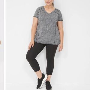 NWT Lane Bryant size 22/24W moisture wicking active top